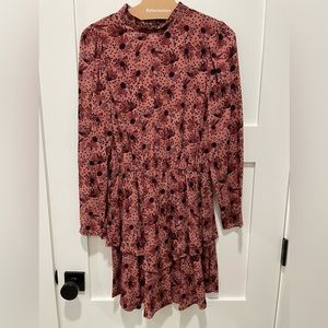Fall floral Zara dress